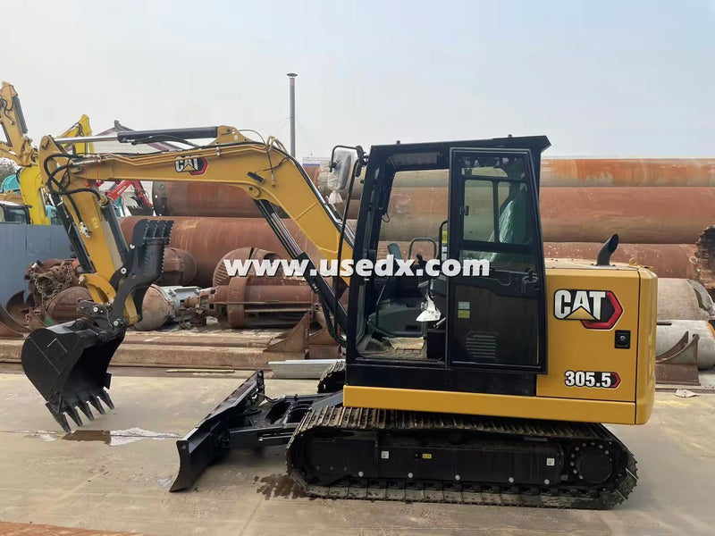 Brand new CAT 305.5  | Six-way dozer blade
